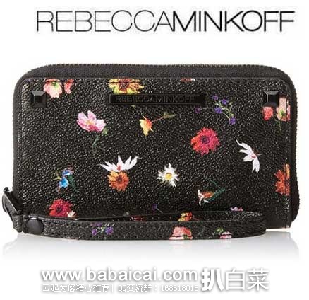 Rebecca Minkoff 真皮柳钉长款钱包 原价5,现售价.95