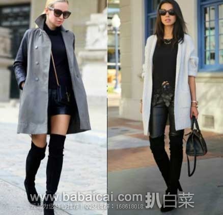 Stuart Weitzman 斯图尔特·韦茨曼 女士全皮16英寸马靴 原价5,现4.6折售价0.11