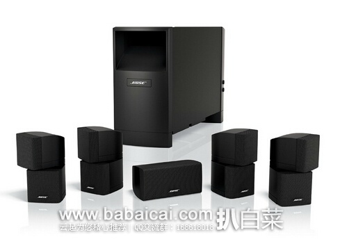 Bose Acoustimass 10 IV 5.1家庭影院原价$999，现历史新低$699