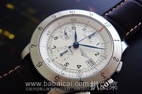 ebay:Longines浪琴 经典复古系列 自动机械计时三眼男表 L27414732 原价$4725,现历史新低$1599.99,到手约¥10159,这价让你心动了吗? ebay:Longines浪琴 经典复古系列 自动机械计时三眼男表 L27414732 原价25,现历史新低99.99,到手约¥10159