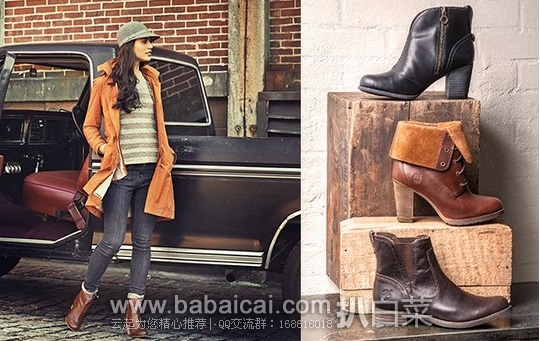 6PM:Timberland 天木兰 2014秋季款 女士高跟短靴原价$200,现新低$80,到手¥615 6PM:Timberland 天木兰 2014秋季款 女士高跟短靴原价0,现新低