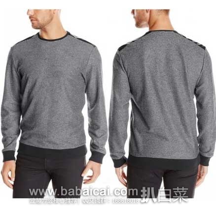 Calvin Klein 男士 休闲百搭长袖针织衫 原价.50,现2.5折售价.08