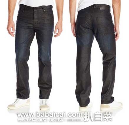Calvin Klein CK 男士 标准直筒剪裁纯棉牛仔裤 原价.5,现2.2折售价.99