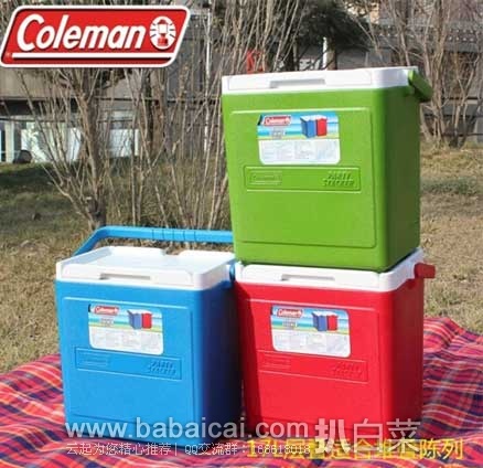 亚马逊中国：Coleman 科勒曼 17升层叠式保温箱 保冷箱 原价￥349.00，现红色特价￥149