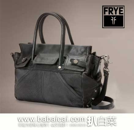 FRYE 弗莱 Tracy 女士 复古做旧真皮两用包 原价8,现3.9折售价4.96