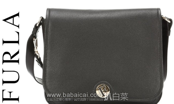 Furla 芙拉 Melody系列中号单肩斜挎包原价8,现史低4.52,直邮包邮,只付.45关税,到手¥1060、