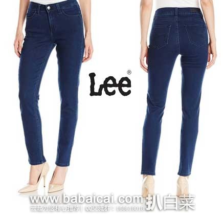 LEE 李牌 女士 修身版Easy Fit版型纯棉牛仔裤 原价$58，现4.3折售价$25.49