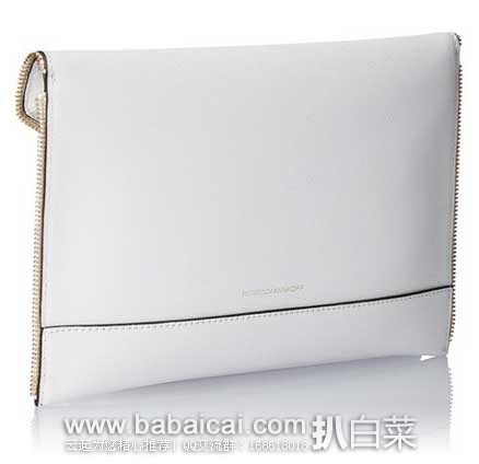 Rebecca Minkoff 瑞贝卡·明可弗 女士 saffiano十字压纹优质牛皮信封包(原价,现.25),公码75折后实付.44