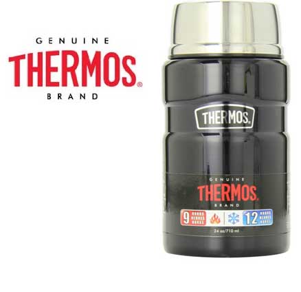 好价又来~Thermos 膳魔师 高端帝王系列巨无霸 不锈钢食物保温桶/闷烧罐 720ml,现$25.99,直邮无税,运费仅$3.68,到手¥183