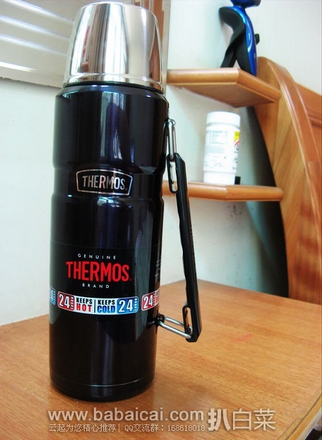 亚马逊海外购:Thermos 膳魔师 帝王系列不锈钢保温杯/壶(2L大容量) 限时秒杀价¥199包邮