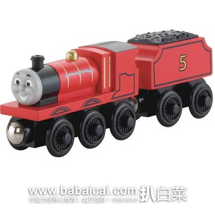 Thomas 托马斯 Wooden Railway – James纯木质小火车 原价$22，现7.6折售价$16.5