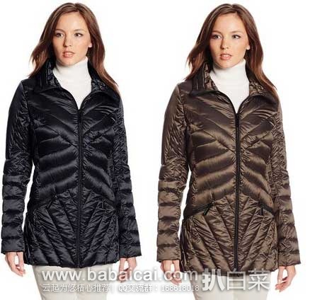 VINCE CAMUTO 女士中长款修身羽绒服 原价0,现2.6折售价.12