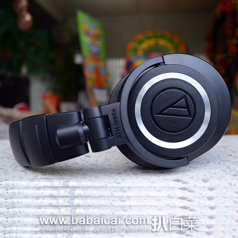 Audio-Technica 铁三角 ATH-M50x 新款专业监听耳机原价$239，现$169 返现$50相当于$119，新低价