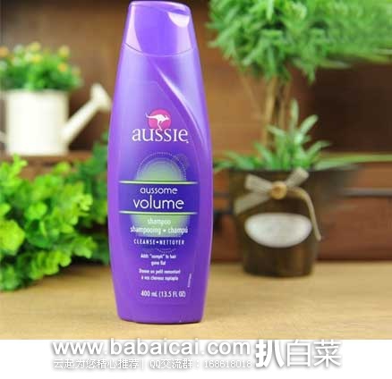 AUSSIE 袋鼠 Moist Shampoo 保湿洗发水400ml*6瓶（原价$23.94，现5.6折$13.44），激活优惠下单减$3，折后实付$10.44