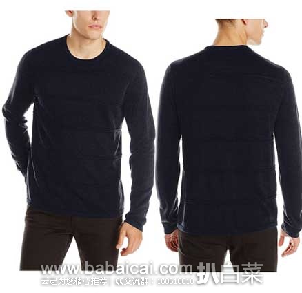 Calvin Klein Sportswear 男士简约款莫代尔毛衫 原价.5,现2.9折售价.77