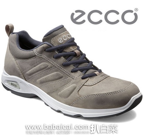 ECCO 爱步 Light轻巧系列 男士系带户外鞋原价$150，现$99.99