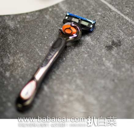 Gillette 吉列 FlexBall 电动剃须刀套装(包括一个刀架、一个刀片以及电池)(原价.29,现7.4折.59),用券后实付.59
