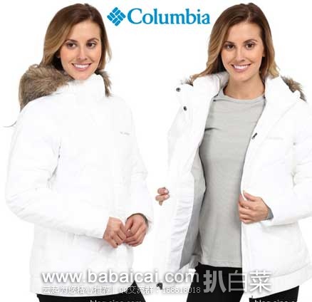 Columbia 哥伦比亚 Snow Eclipse 女式保暖夹克 原价$150，现3.2折售价$47.35