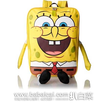 Accessory Innovations 可爱海绵宝宝背包 原价$25，现4.1折售价$10.47