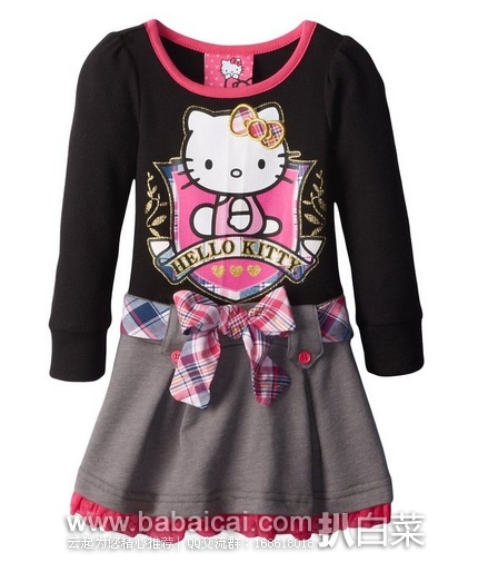Amazon：一大波Hello Kitty 女童服饰特价专场，可低价直邮