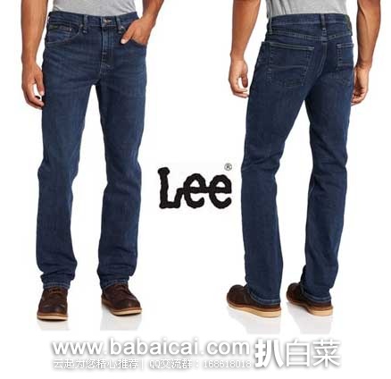 Lee 李牌 Premium Select系列 男式经典剪裁牛仔裤 原价$58，现$22.49，直邮含税到手仅￥214
