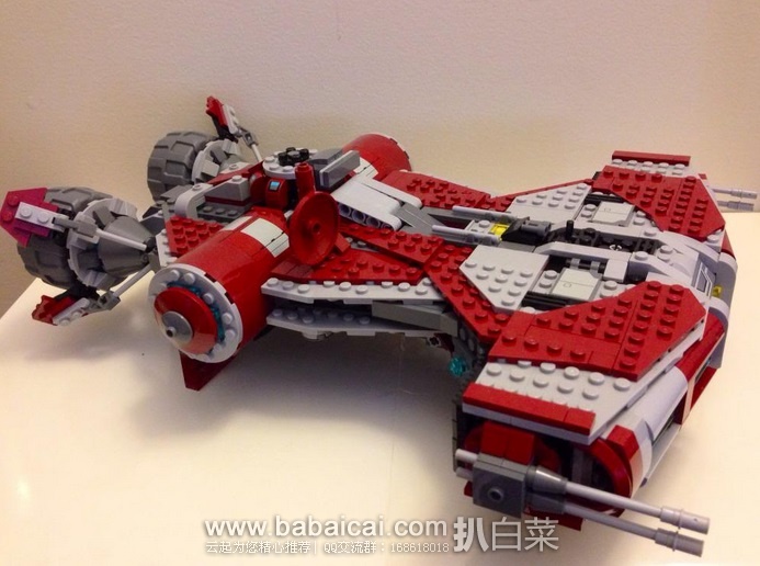 ebay:LEGO乐高 75025 Star Wars星战系列 绝地护卫巡洋舰原价495,现新低.98