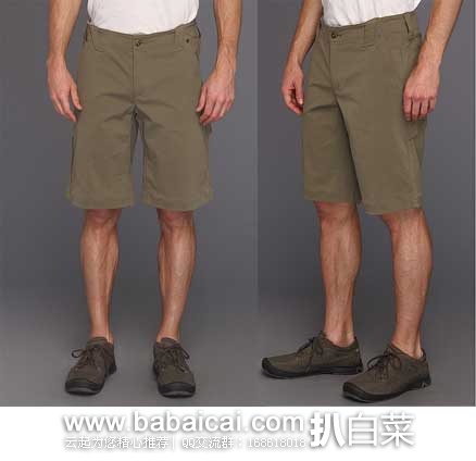 6PM:6PM：Mountain Hardwear 山浩 Piero 男式顶级款防晒户外短裤 原价$75，现4折售价$30