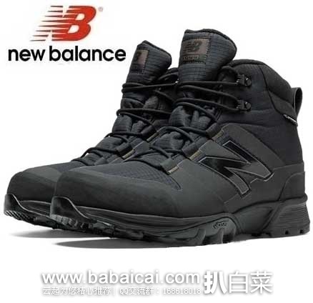 New Balance 新百伦 男士 MO1099防水保暖户外徒步靴（V底+200g P棉） 原价$130，现3.8折售价$49.57