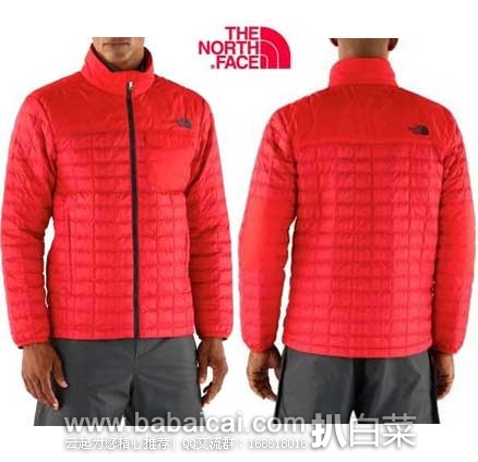 REI：The North Face 乐斯菲斯 ThermoBall系列 男士防寒夹克 原价$199，现5.9折售价$118.83