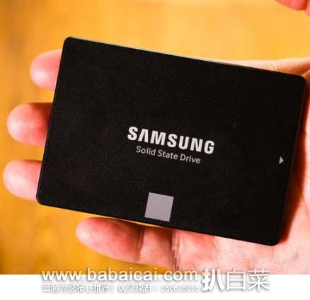 Samsung 三星 850 EVO系列 2.5英寸1TB固态硬盘 原价$500，现7.8折售价$389.99