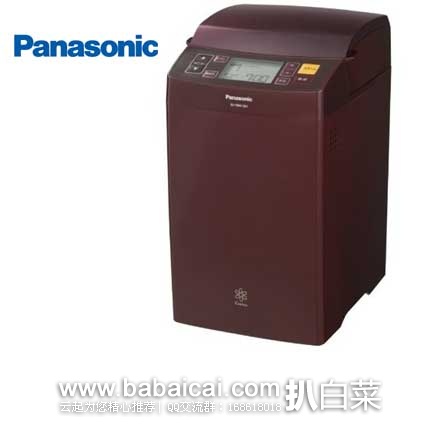 日本亚马逊：Panasonic 松下 SD-RBM1001-T 全自动智能面包机 现特价24052日元（约￥1258）