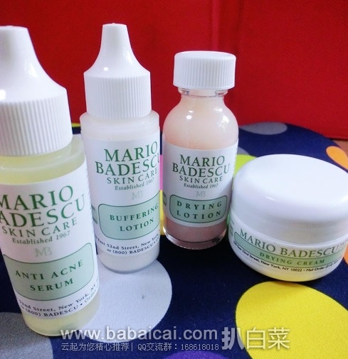 Amazon:最专业祛痘品牌 Mario Badescu 明星单品汇总