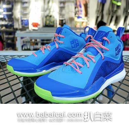 6PM：Adidas 阿迪达斯 D Howard 5霍华德5代男士运动篮球鞋 原价$125，现4折售价$49.99