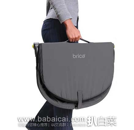 BRICA Fold N' Go Travel Bassinet便携可折叠婴儿睡篮 原价,现4.7折售价.79