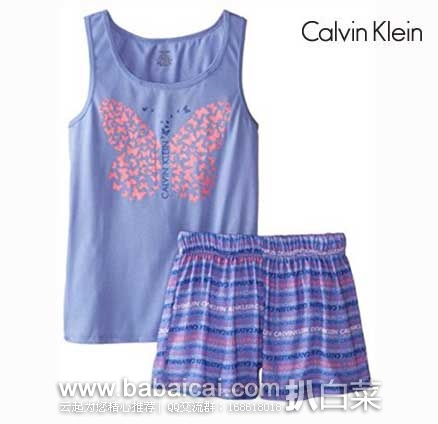 清凉夏装,折扣低至4折!推荐多款精选的Calvin Klein卡文克莱女孩童装!