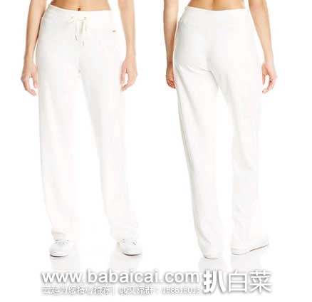 Calvin Klein CK Velour 女式丝绒裤(原价.5,现3折.78),公码8折后实付.62