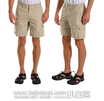 6PM：Columbia哥伦比亚 Washed Out Cargo 男式纯棉休闲短裤 原价$50，现3.4折售价$17.06