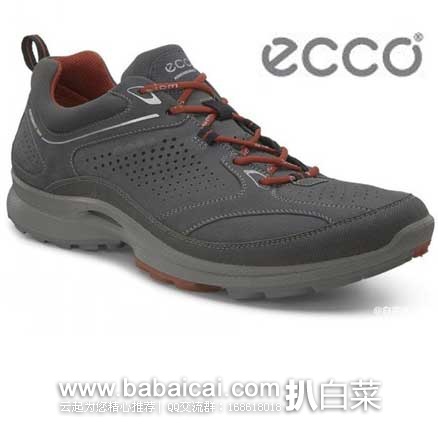 ECCO 爱步 BIOM系列 男款户外牛皮健步鞋 原价$179.95，现5.8折售价$105.7