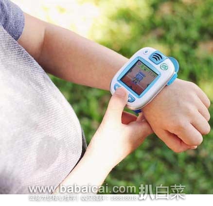 LeapFrog 跳蛙 趣味互动 儿童健康追踪手表 原价$39.99，现5折售价$19.99