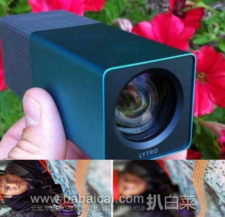 Lytro 光场数码相机（8G版）原价4.49，现1.8折售价.99，史低