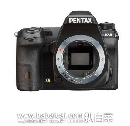 日本亚马逊：Pentax宾得K-3103.7万像素显示屏2435万像素3.2英寸单反机身 现降价至79852日元（约￥4136）