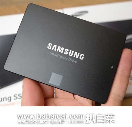 Samsung 三星 850 EVO系列 2.5英寸固态硬盘 1TB 原价$500，现6.9折售价$349