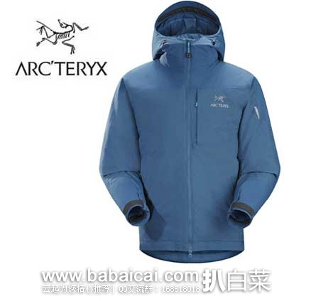 Arcteryx 始祖鸟Kappa Hoody百分百防风合成棉服 原价$398.95，现7.5折售价$300