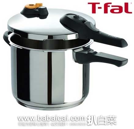 T-fal 特福 7升不锈钢压力锅(原价0,现5.9折.99) ,激活优惠券折后实付.99