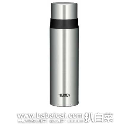 日本亚马逊：Thermos膳魔师FFM-500 SBK不锈钢真空保温杯0.5l 现降价至1745日元（约￥91）