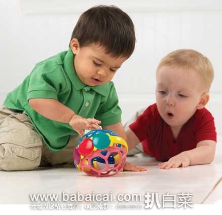 Baby Einstein 小小爱因斯坦 宝宝玲珑益智球/玩具球 原价$6.99，现8折售价$5.59