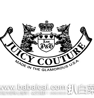 Juicy Couture橘滋官网：网络星期一全场额外5折大促，需用码，折扣区也参加
