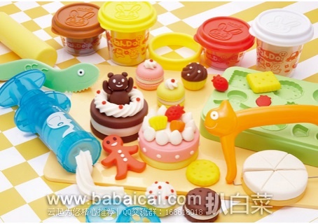 日本亚马逊:Pinocchio 小麦粉橡皮泥模具套装 原价1620日元,现新低969日元(rmb约¥50),转运凑单到手约¥110