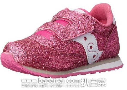 Saucony 索康尼经典 JAZZ 舒适缓震透气 复古男童女童休闲鞋/运动鞋魔术贴款 原价$36 现多色$16.58或18.04 Saucony 索康尼经典 JAZZ 舒适缓震透气 复古男童女童休闲鞋/运动鞋魔术贴款 原价 现多色.58或18.04