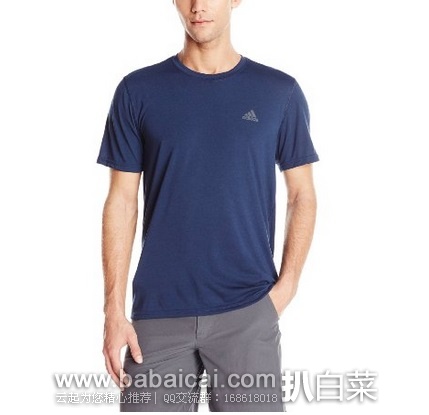 Adidas 阿迪达斯 Performance 男士速干短袖 原价,现多色.63左右